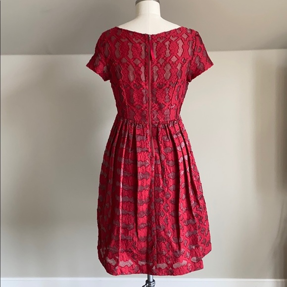 Moulinette Soeurs Rubied Lace Dress with Slip - Picture 2 of 5